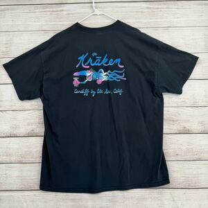 The Kraken Cardiff by the Sea Bar by the Beach Adult 2XL Black San Diego